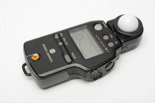 Minolta Auto Meter V F Flash/Ambient Light Meter VF, Case