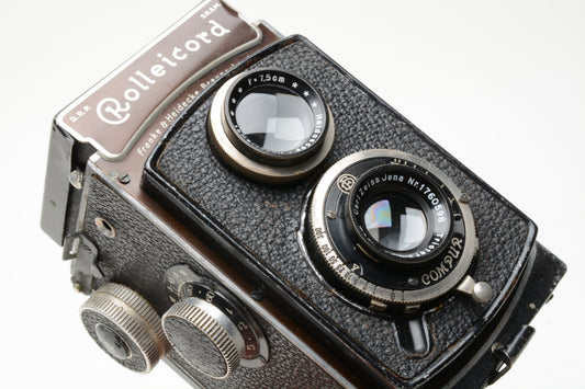 Rollei Rolleicord II Model 1 / Model K3 TLR camera, nice condition, tested