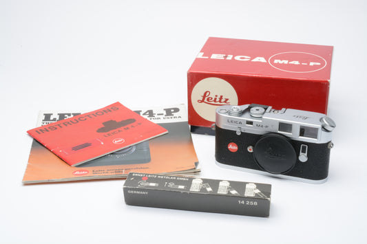 Leica M4-P  #10416 boxed, Mint Condition! Manual+brochure, 1913-1983 Anniversary