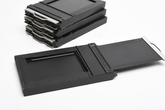 4X Graflex Graphic 2 1/4 x 3 1/4 film holder type 5, Very clean