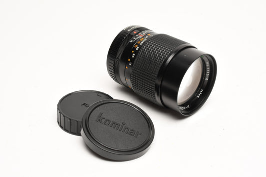 X-Kominar T 135mm f2.8 Portrait Lens, FX Mount, Caps, Nice!