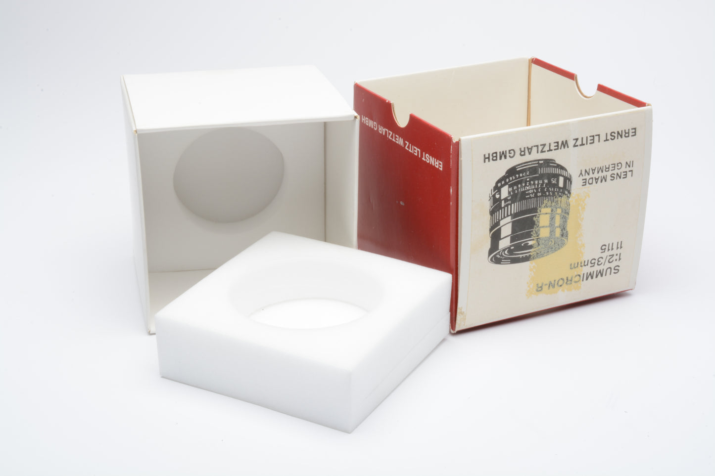 Leica Summicron 35mm f2 Lens BOX ONLY #11115