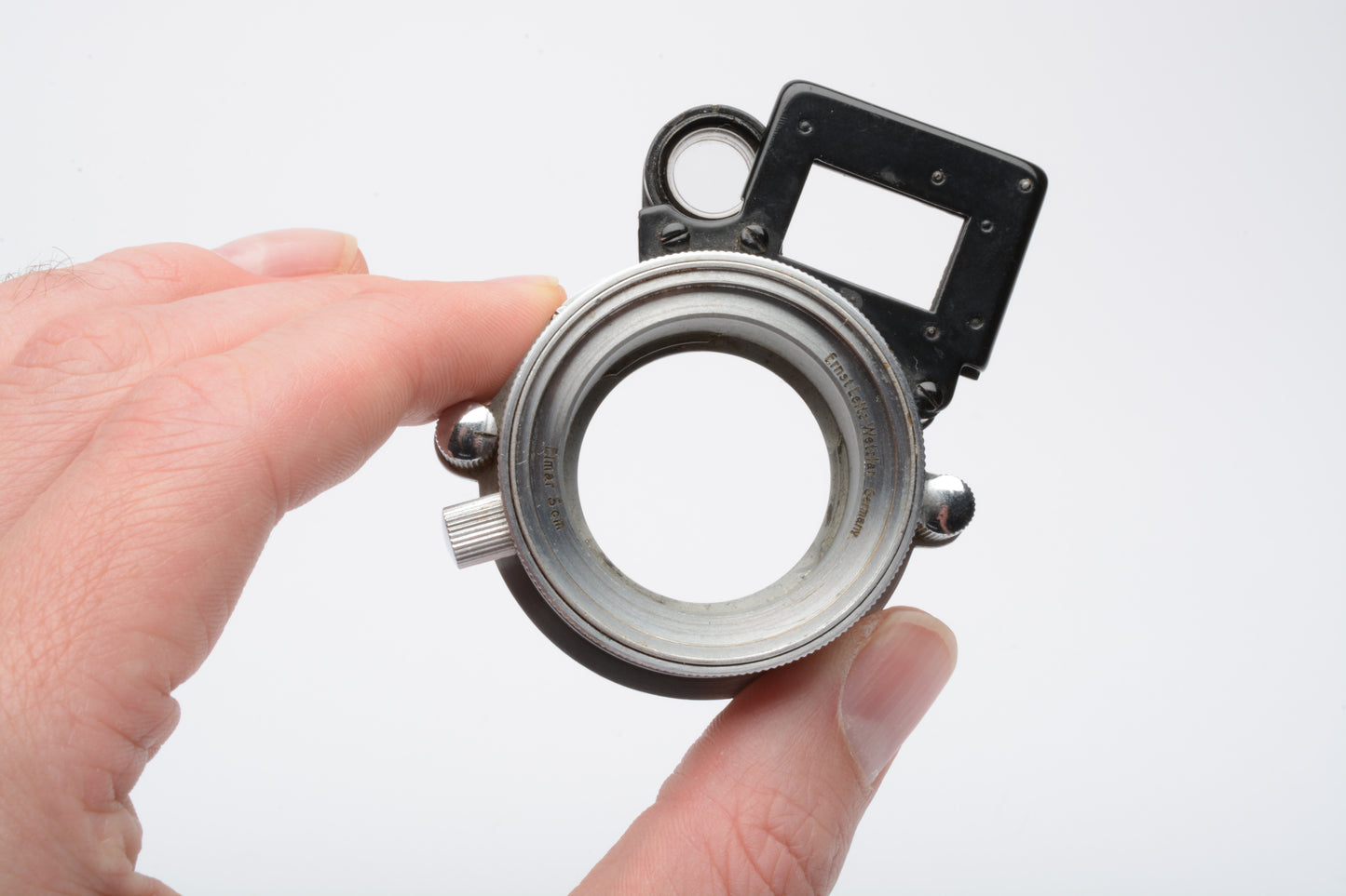 Leica Leitz NOOKY Elmar 5cm adapter M39 (Black Frame)