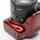 Samsung WB1100F 16.2MP CCD Smart WiFi 35x Optical Zoom (Red) Nice, *Read