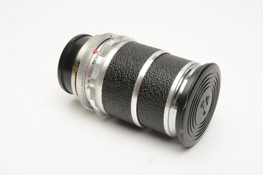 Voigtlander Super-Dynarex 135mm f4 DKL Mount, Caps+Case