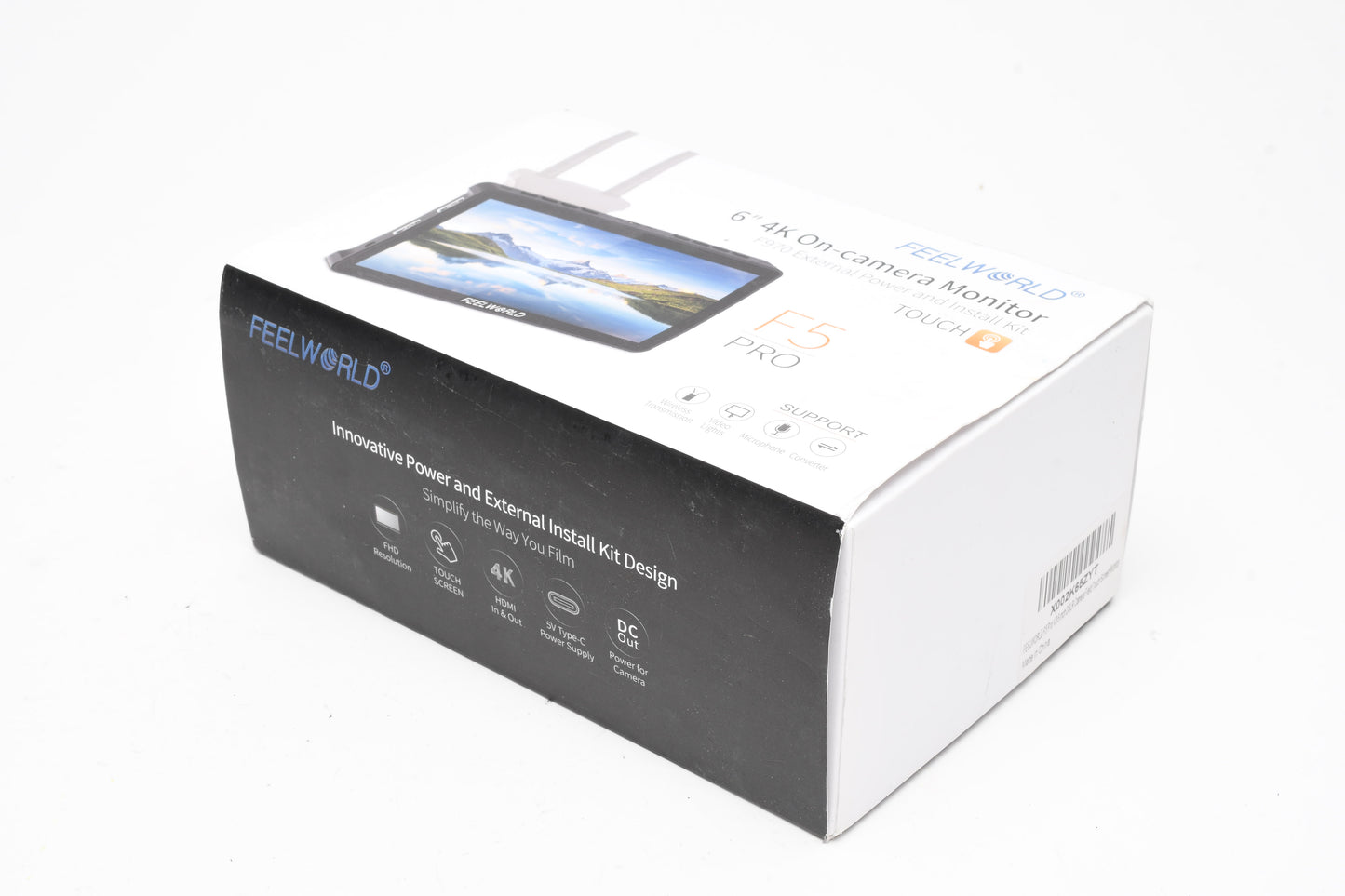 Feelworld 6" 4K F5 Pro Touch Screen Monitor, NIB