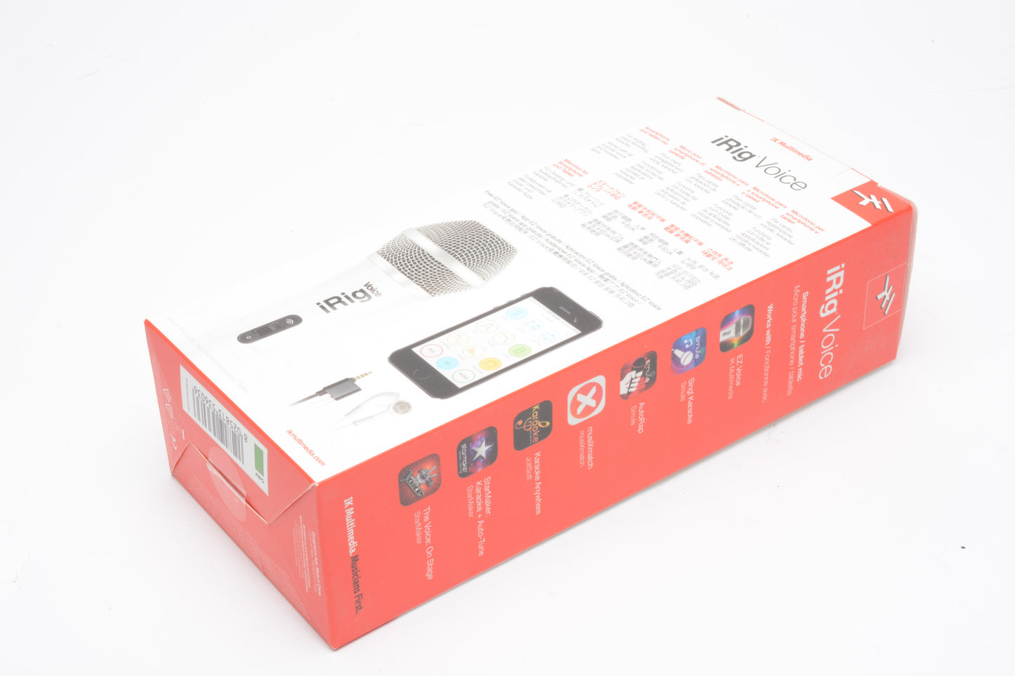 IK Multimedia IRig Voice Mic (Green), NIB