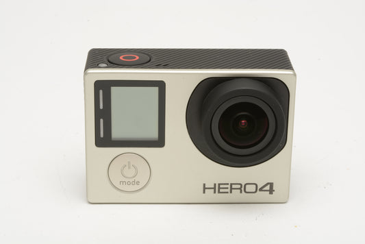 GoPro Hero 4 Bundle:  2batts, charging module, 32GB Micro SD, Housing+Accessories
