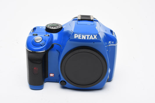 Pentax KX Blue DSLR Body, Only 6907 Acts, manual, Tested