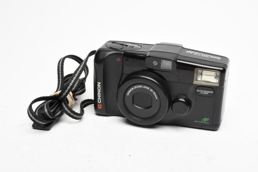 Chinon Auto 357Z AD 35-70mm 35mm Point&Shoot camera w/Date Back, Tested