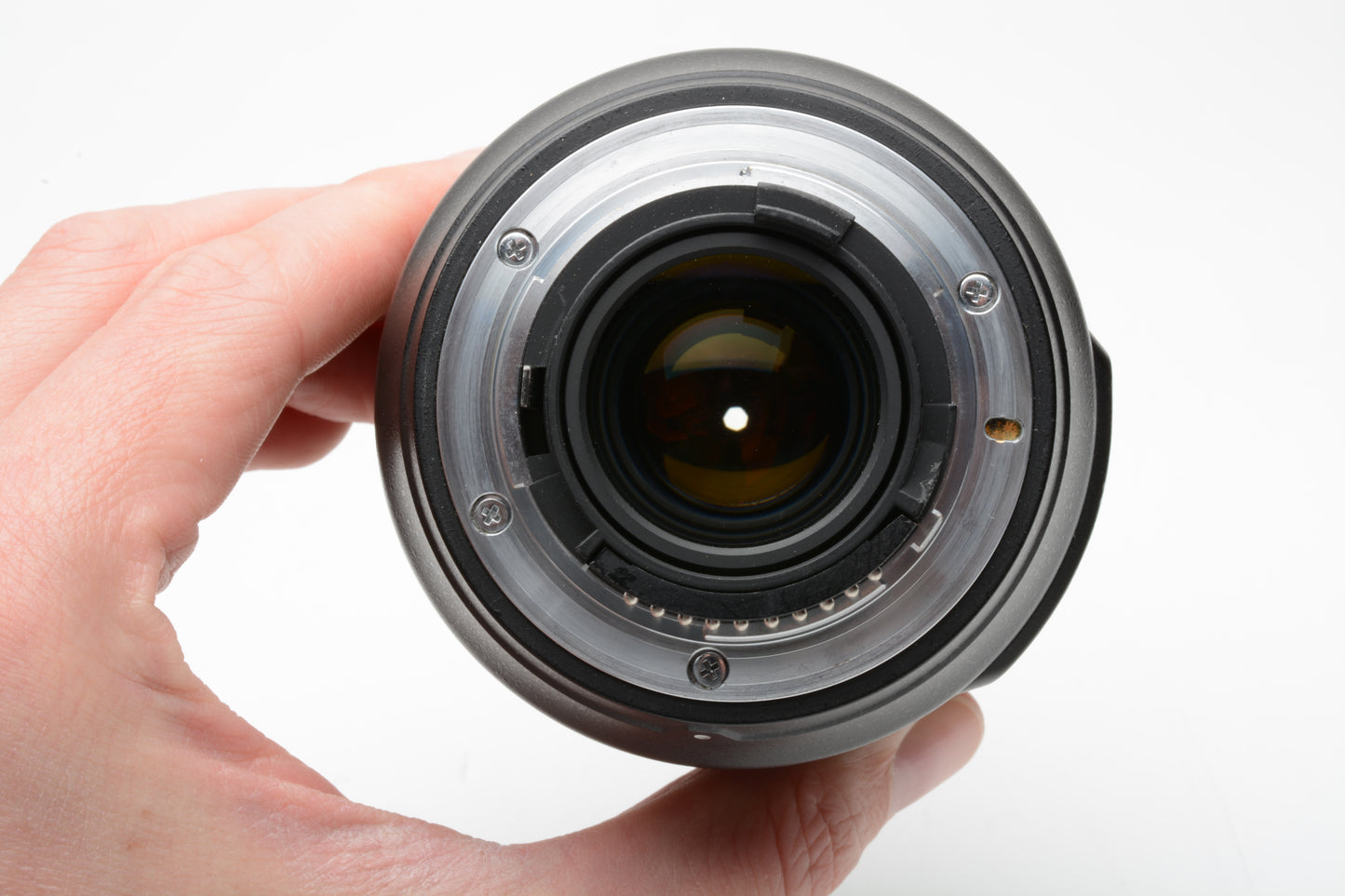 Nikon AF-S 24-120mm f3.5-5.6G ED VR zoom lens, caps, clean and sharp