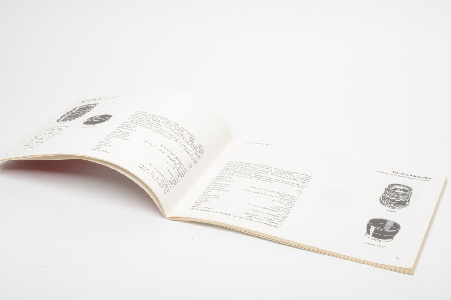 Leica All About Camera Lenses book, Complete