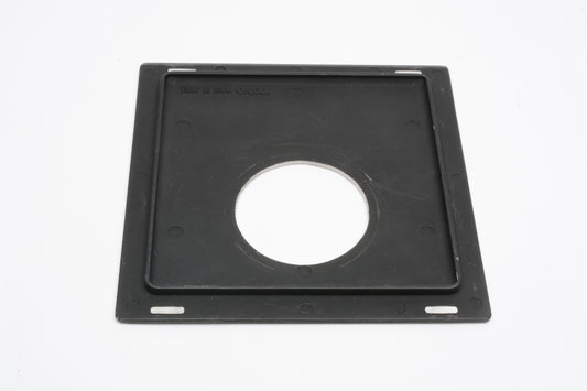 Toyo off center lens board 110mm x 110mm w/42mm hole (Copal #1)