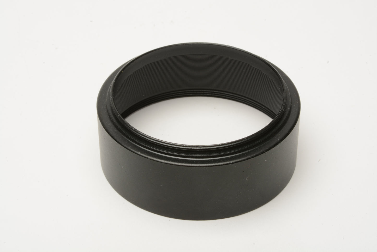 52mm ~1" deep metal lens hood, nice & clean