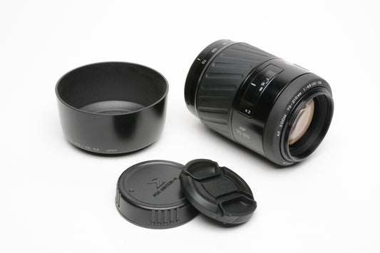 Minolta Maxxum AF 70-210mm F4.5-5-6 lens w/caps+hood (Sony A mount)
