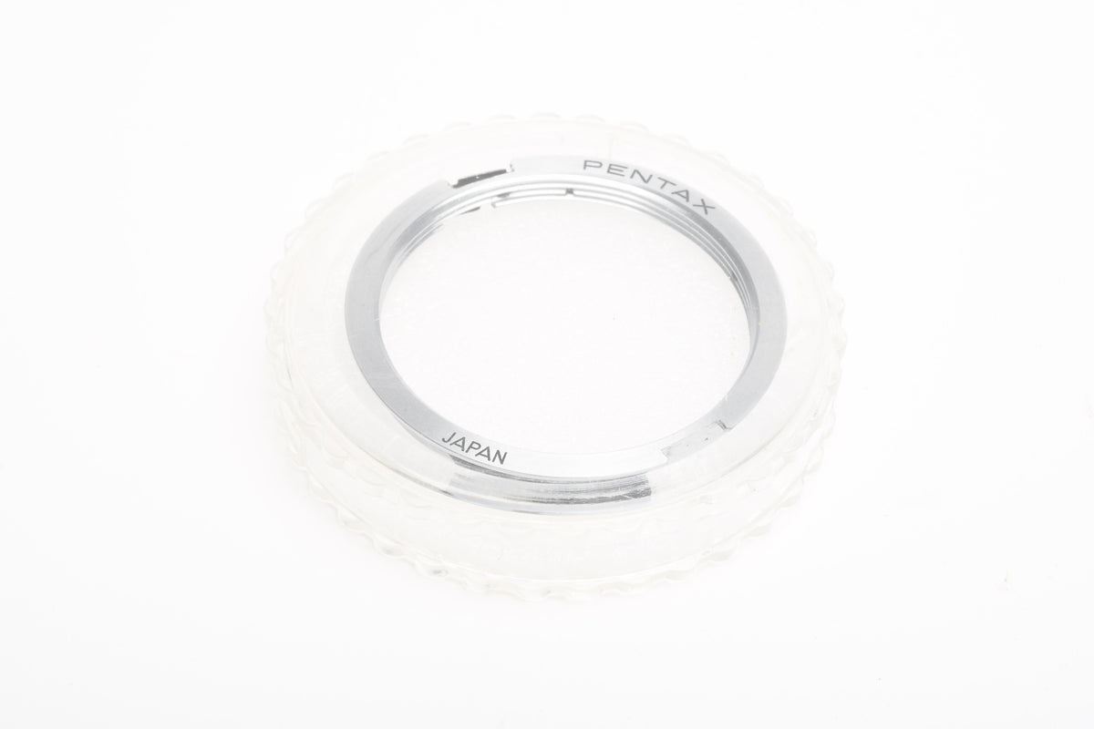 Pentax M42 screw mount to PK bayonet mount adapter, genuine, very clean