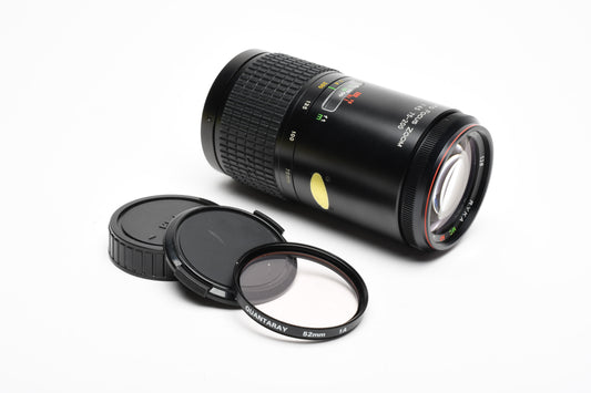 Ryka 75-200mm f4.5 AF MC Zoom Lens for Minolta Maxxum / A-Mount Filter, Nice!
