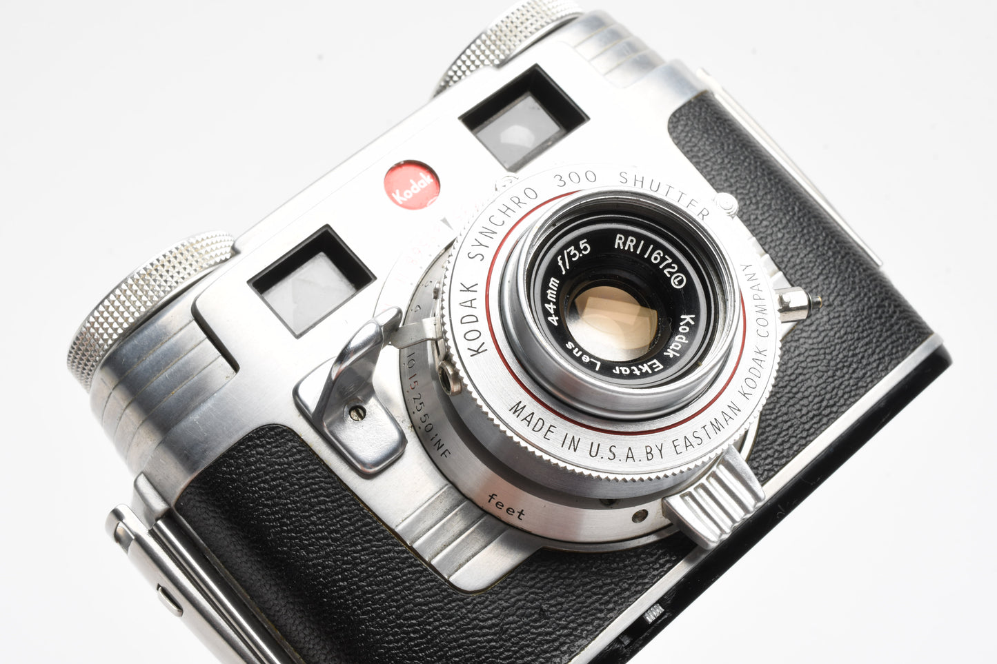 Kodak Signet 35 Rangefinder w/Ektar 44mm f3.5 lens, vintage camera, Nice!