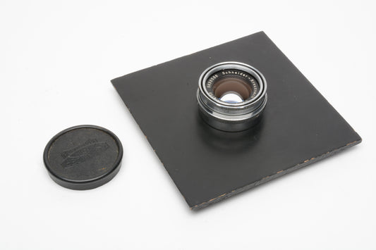 Schneider Componon 50mm f4 Enlarging lens w/4" lens board