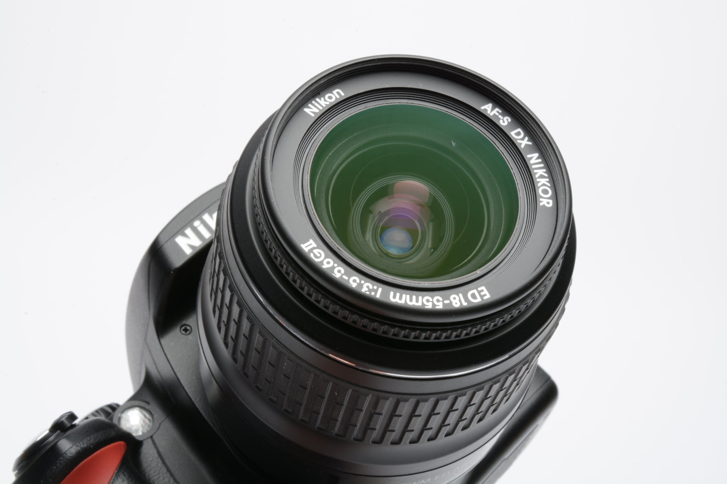 Nikon D40 DSLR body w/Nikkor 18-55mm f3.5-5.6G ED II , batt+charger Only 1162 Acts!