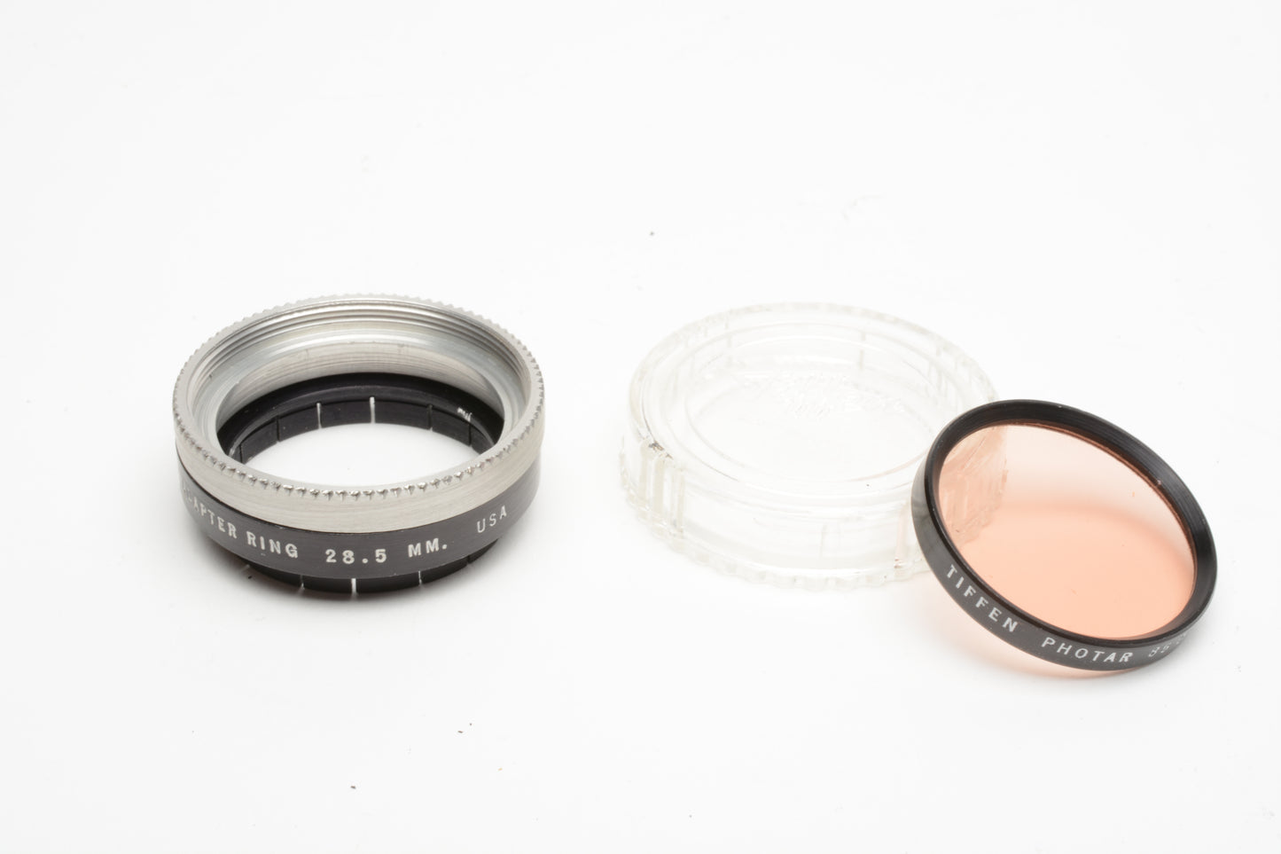 Tiffen Series 5 85C filter and adapter ring, Boxed