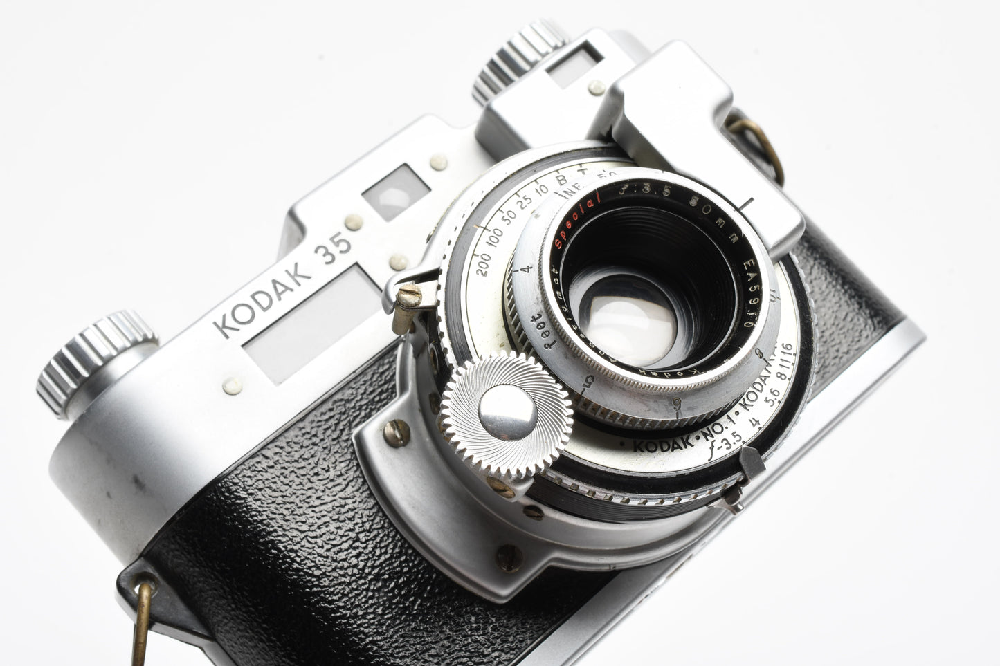 Kodak 35 Rangefinder w/50mm f3.5 lens, vintage camera, Works, nice collector piece