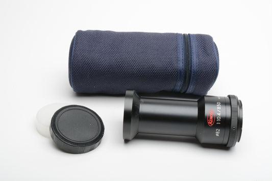Kowa 850mm f10.4 82m Spotting Scope Eyepiece w/Nikon T-Mount, case TSN-PA2C