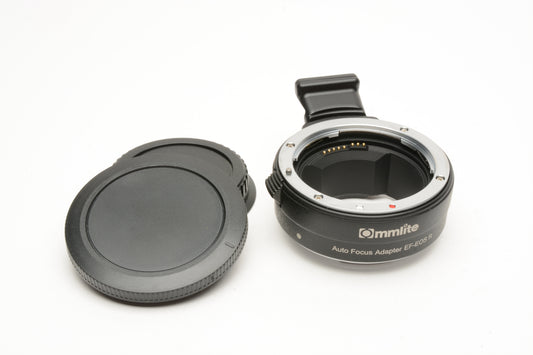 Commlite AF Adapter Canon EF to EOS R mount, caps, works great