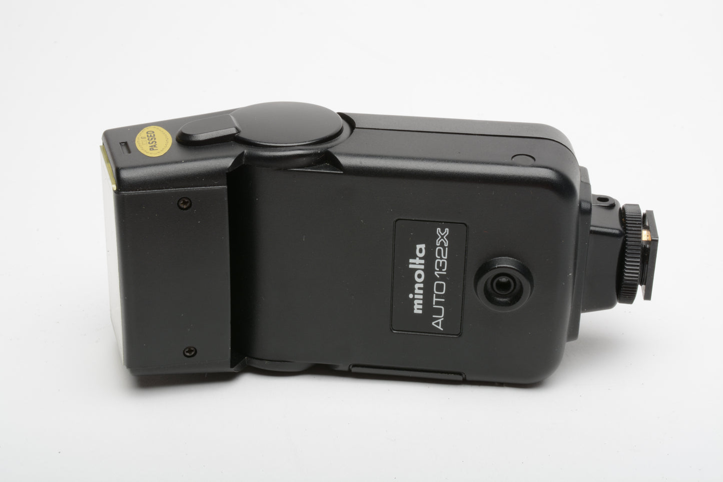 Minolta 132X flash - case+sync, clean & tested