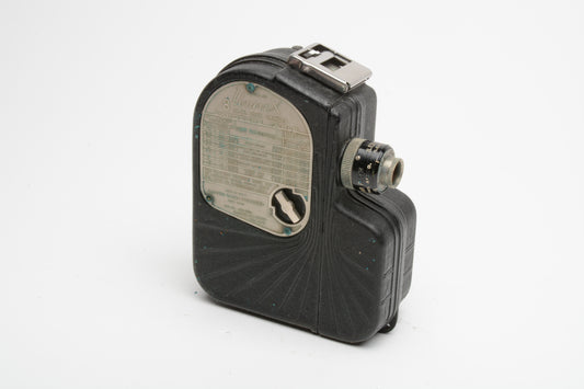 Univex Model A8 Cine Movie Camera 8mm w/Ilex lens & Cool case, Works! Vintage