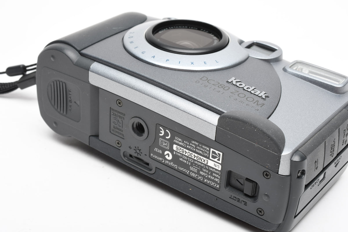 Kodak DC280 2MP Digital Point&Shoot w/Strap and 512MB CF Card, Tested, Nice