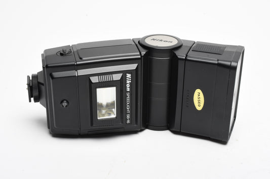 Nikon SB-16B Speedlight flash w/AS-9 shoe mount, case, diffuser, gently used