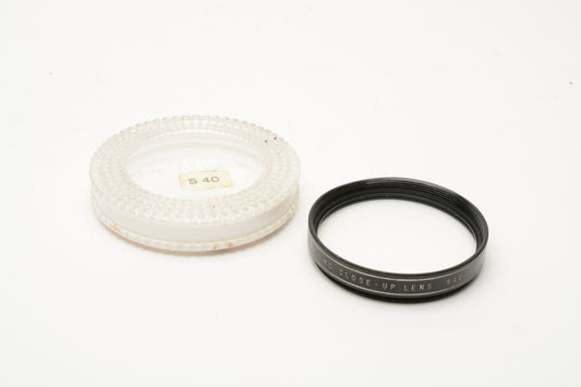Pentax S40 Close-up lens 49mm in jewel case