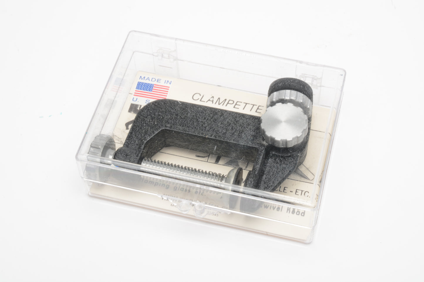High Sierra Clampette 2.5" long compact camera clamp, NIB
