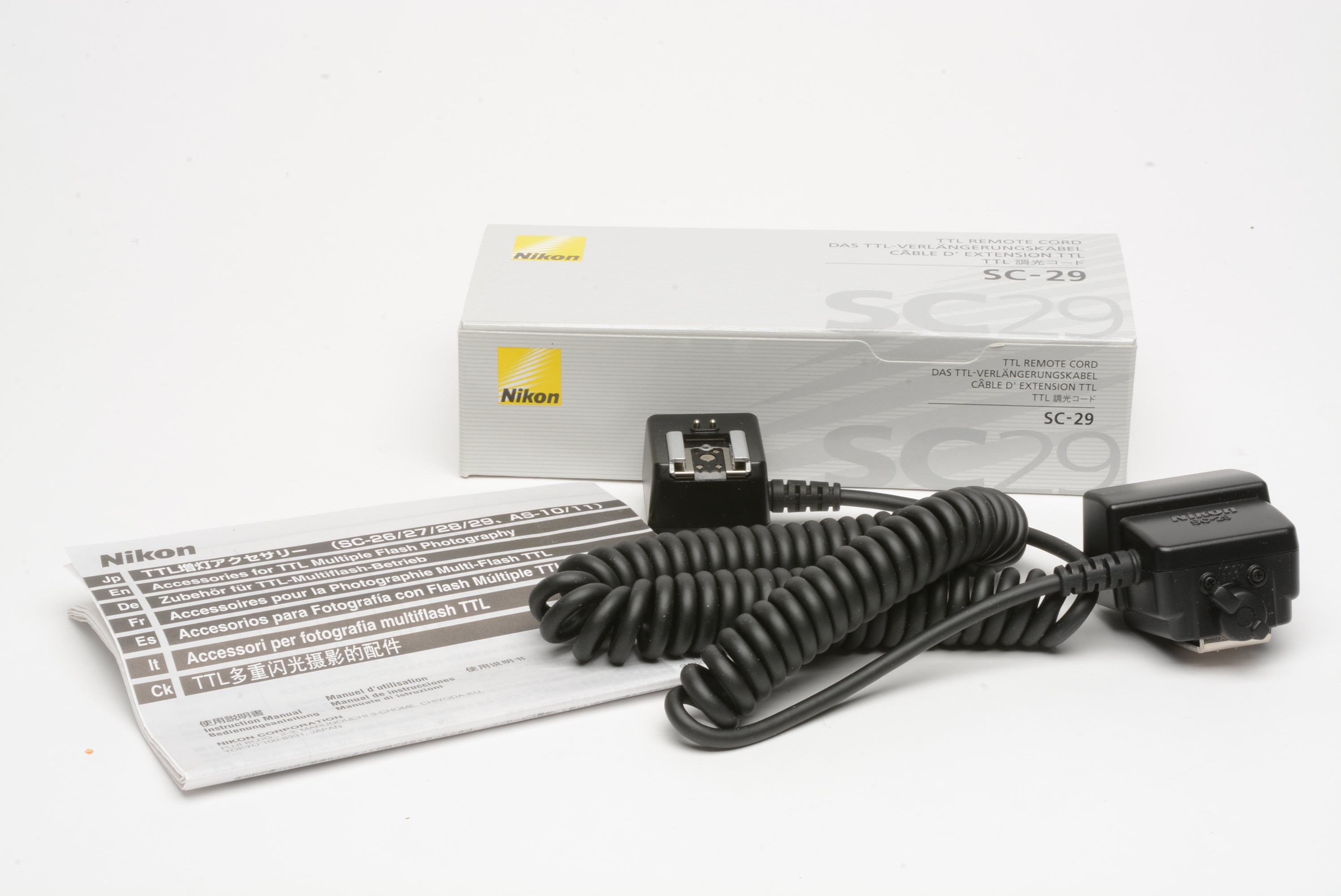 Nikon SC29 TTL Remote Cord NIB RecycledPhoto
