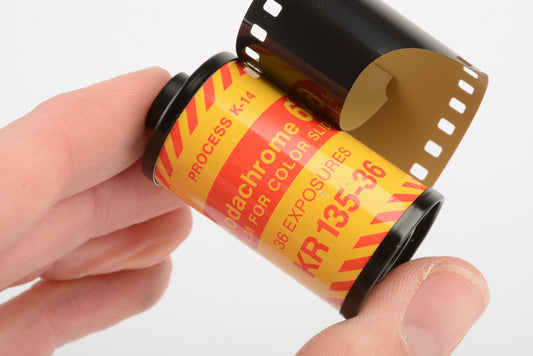 3X Kodak Kodachrome KR 64ASA 135-36 35mm film in canisters, expired ?