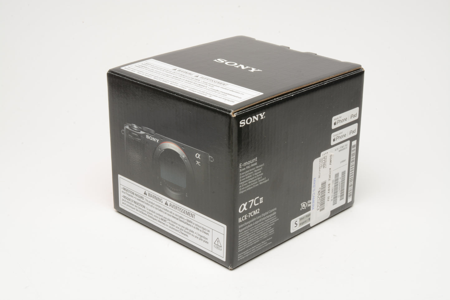 Sony a7C II 33MP Mirrorless Full Frame Digital Camera Mint Open Box USA