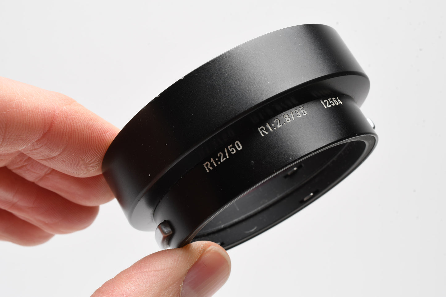 Leica Leitz Wetzlar Lens Hood 12564 for R 50/2, 35/2.8 lenses