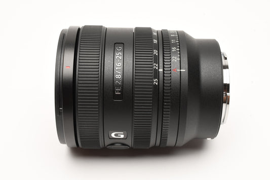 Sony FE 16-25mm f2.8 G Lens SEL1625G Sony E-Mount, Mint, Boxed, USA