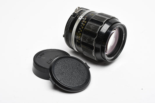 Nikon Nikkor-PC Auto 105mm f2.5 Ai portrait lens w/caps, Bargain, Read*