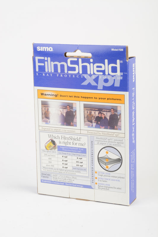 Sima FSM Film Shield XRay protection film pouch, 3-5 Rolls of 35mm