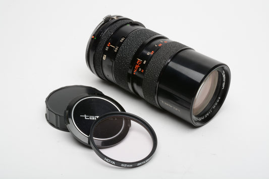 Tamron BBAR 70-150mm f3.5 MF two-touch telephoto zoom lens for Olympus OM Mount