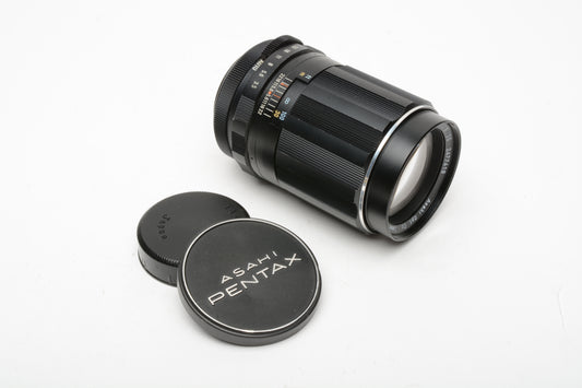 Pentax Super Takumar 135mm f3.5 M42 Mount lens, caps, Nice & Clean