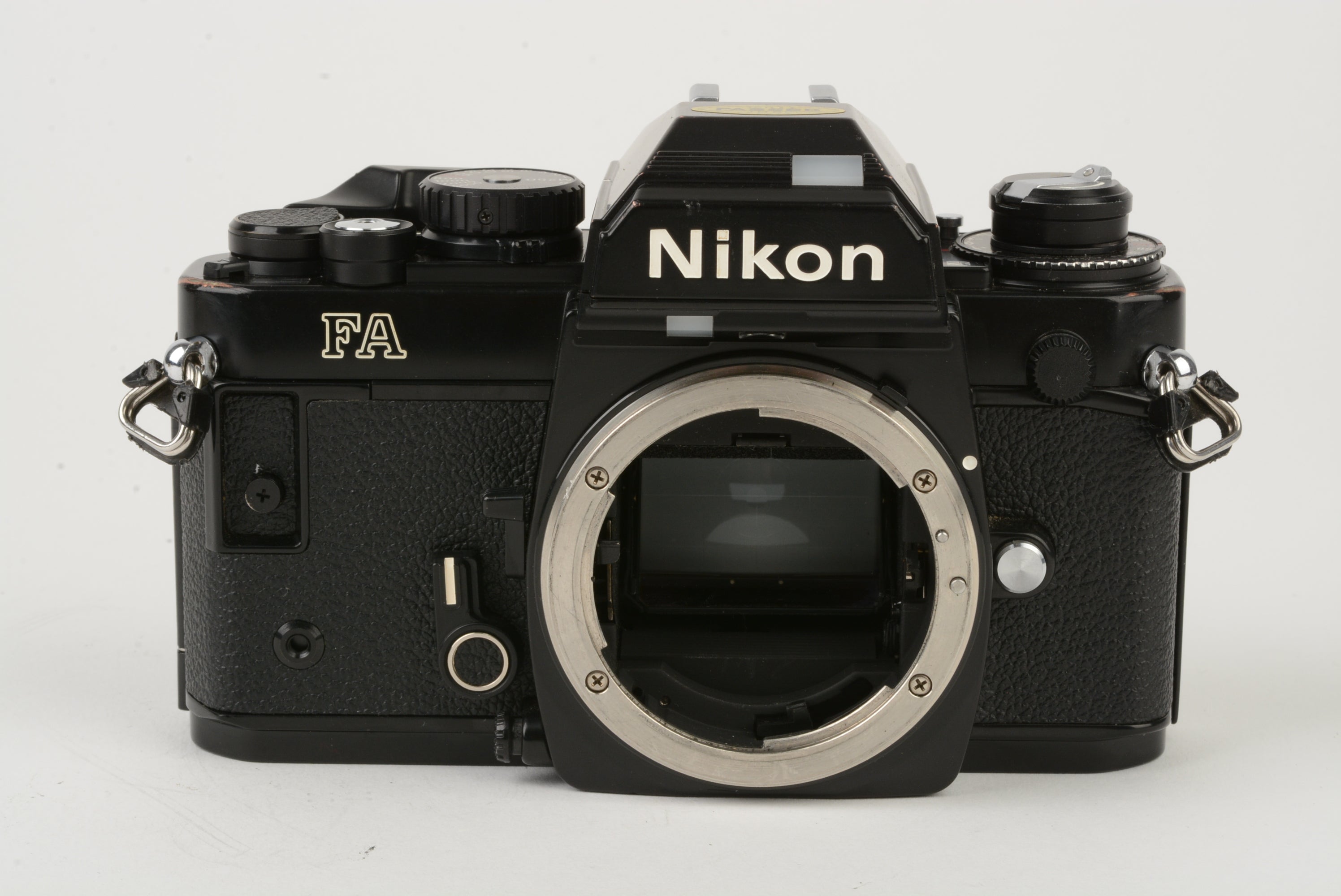 Nikon FA 35mm SLR Black Body only, strap+cap, new light seals, tested