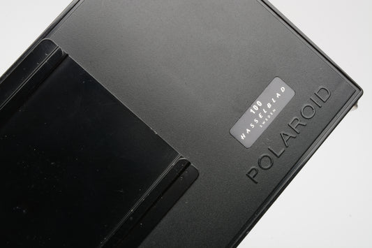 Hasselblad Polaroid 100 back, clean, #31098 w/DS