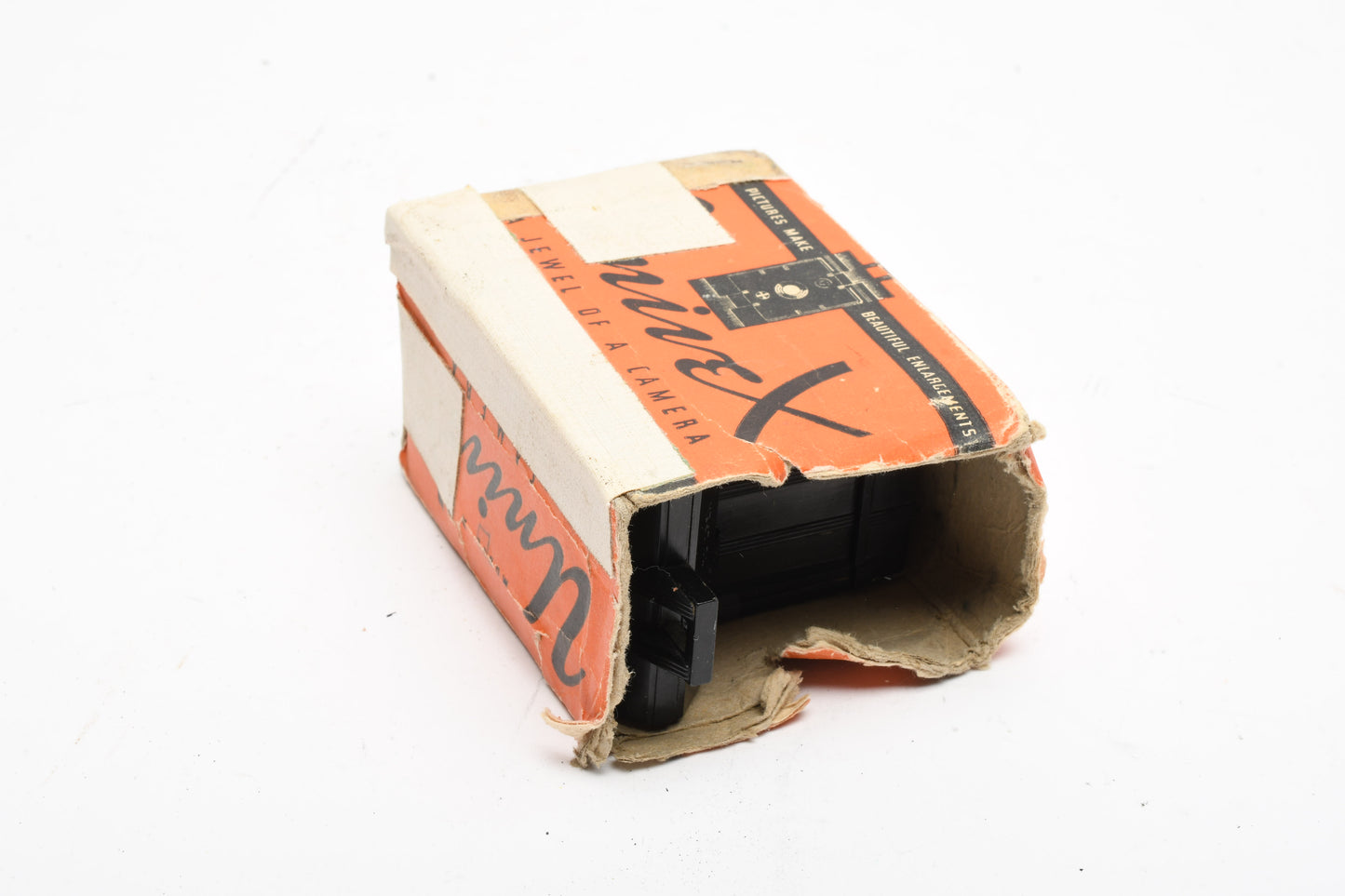 Univex Model A vintage miniature camera in rough box