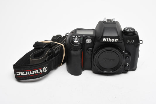 Nikon F80 35mm SLR Body, Tested, Accurate, Clean!
