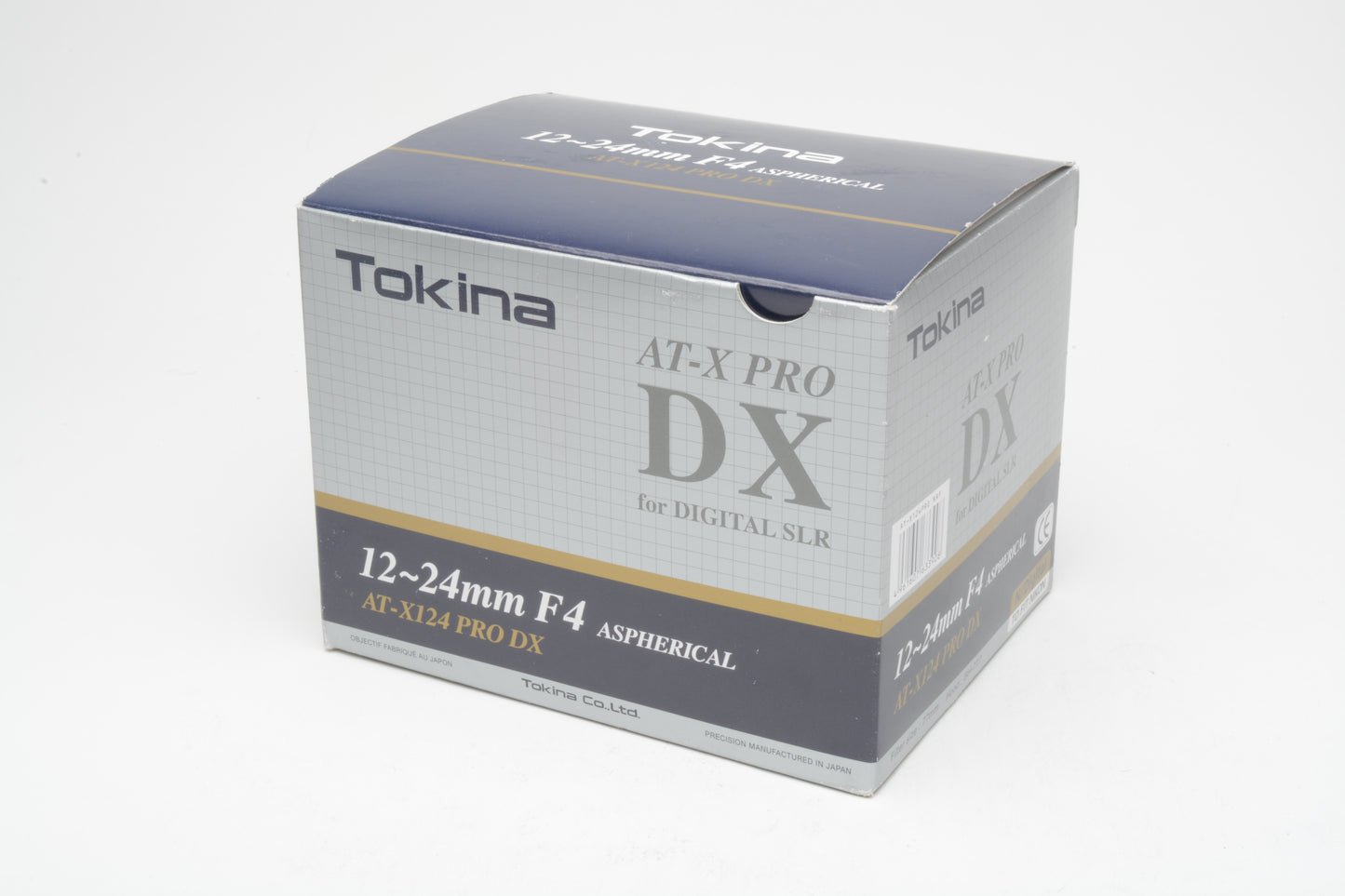 Tokina SD AF 12-24mm f4 IF DX AT-X Pro for Nikon, Caps, Hood, Mint, Boxed