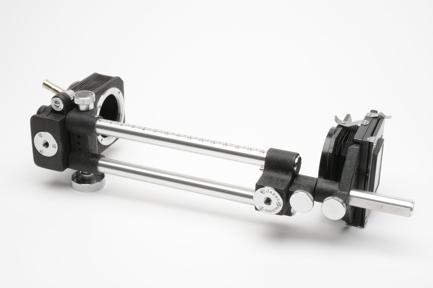 Asahi Honeywell Pentax Bellows II with Slide Copier for M42 Camera + manual, clean