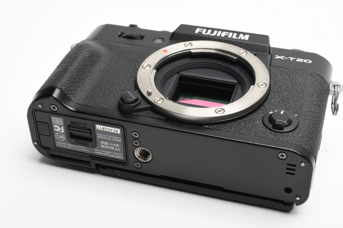 Fujifilm X-T20 Black digital body, batt+charger, tested, Only 9331 Acts!